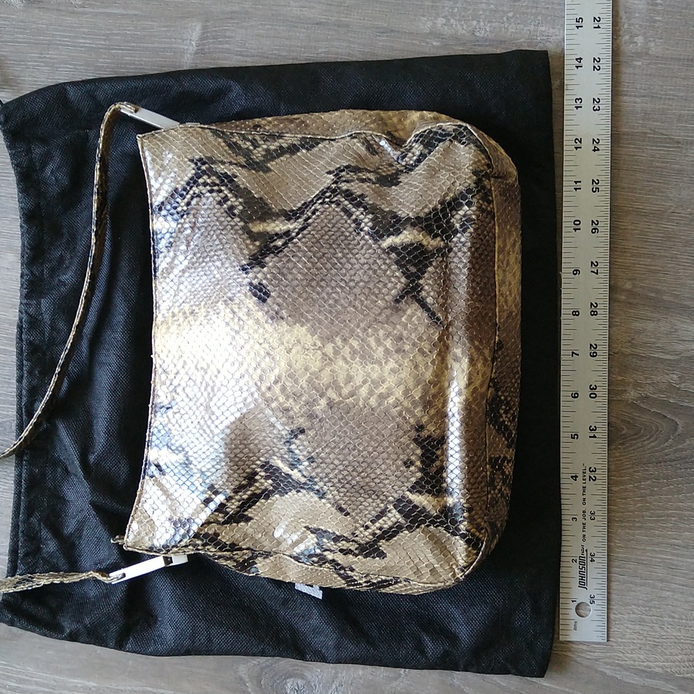 Real Python Skin Vintage Shoulder Bag - image 2